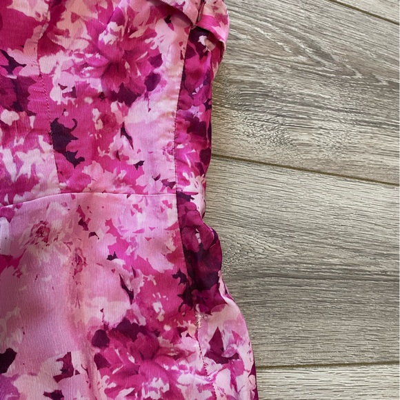 Monique Lhuillier Pink Strapless Dress - Picture 14 of 16